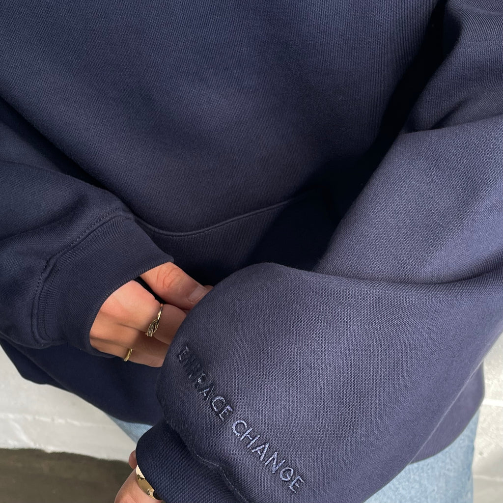 Navy Blue - Hoodie